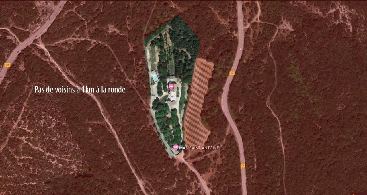 Mas Saint Antoine Villa Bourg-Saint-Andeol Bagian luar foto